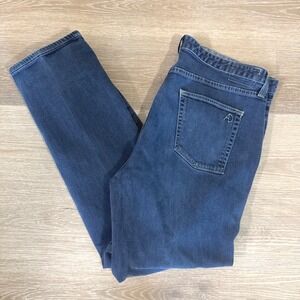 Agave Denim No. 7 Relaxed Jeans Mens 40 Blue Big Drakes Rinse Stretch USA